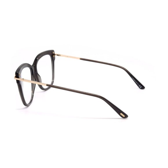 NEW TOM FORD EYEGLASSES GRAY WOMEN CAT EYE EYEWEAR